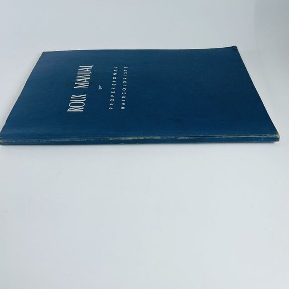 Roux Manual For Professional Haircolorists 1954 VTG Beautician Hair Color Bleach - Picture 2 of 10
